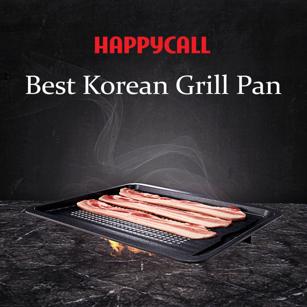 [2017 Best Korean Grill Pan] Happycall Korean BBQ Grill Pan